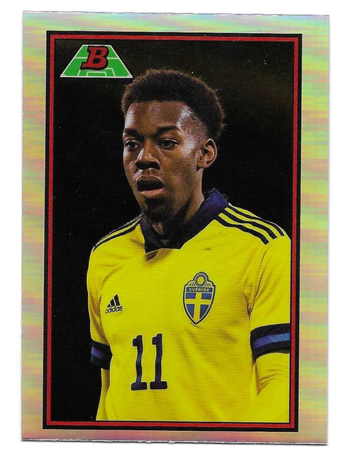 1989 BOWMAN - #89B-15 Anthony Elanga (Sweden) - Topps Bowman Chrome Road To U21 Euro 2023