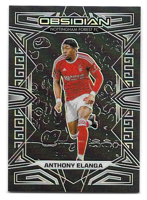#103 Anthony Elanga (Nottingham Forest) - BASE 097/120 - Panini Obsidian Soccer 2023/24