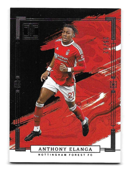 #119 Anthony Elanga (Nottingham Forest) - Base 25/62 - Panini Impeccable Premier League 2023/24
