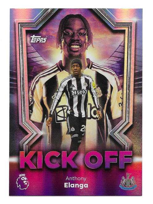 KO15 - Anthony Elanga (Newcastle United) - KICK OFF STICKER CARD - Topps Premier League 2026