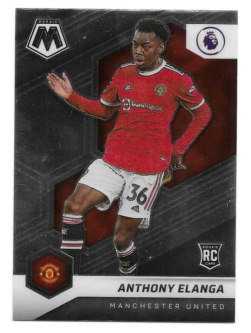 #145 Anthony Elanga (Manchester United) - Panini Mosaic Premier League 2021/22
