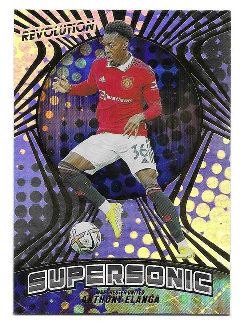 SUPERSONIC - #29 Anthony Elanga (Manchester United) - Panini Revolution Premier League 2022/23