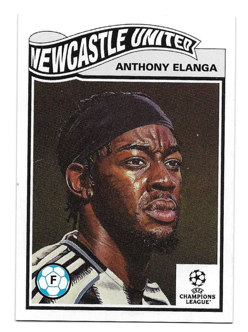 #809 Anthony Elanga (Newcastle United) - Topps Living UEFA Club Competitions 2025/26