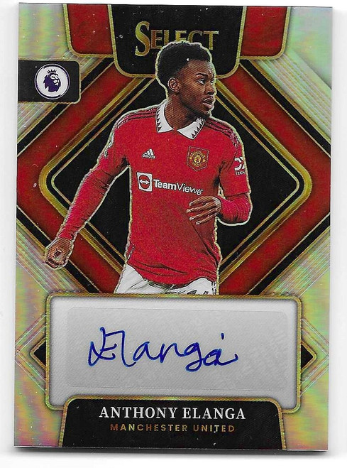 S-AEL - Anthony Elanga (Manchester United) - SIGNATURES - Panini Select Premier League 2022/23