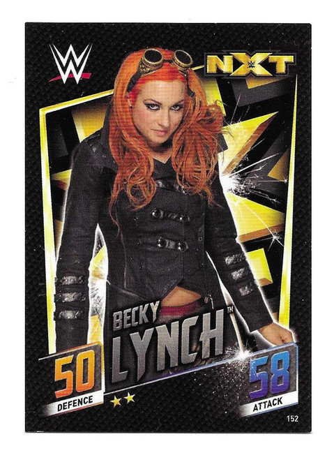 #152 Becky Lynch - Topps WWE Slam Attax Then Now Forever (2015) - ROOKIE CARD RC