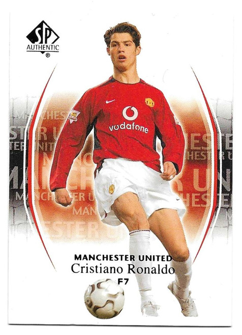 #7 Cristiano Ronaldo - Upper Deck Manchester United SP Authentic 2004