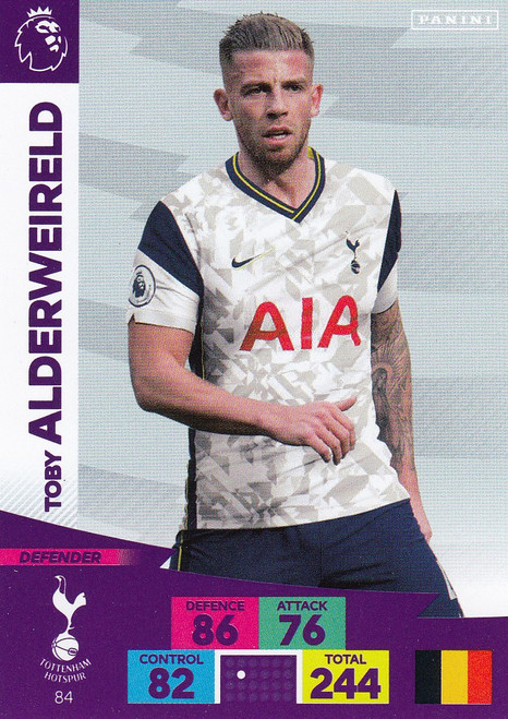 #084 Toby Alderweireld (Tottenham Hotspur) Adrenalyn XL Premier League 2020/21