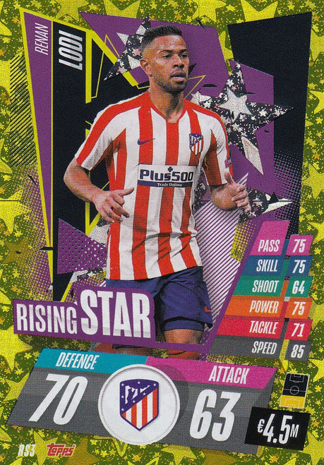 #RS3 Renan Lodi (Atlético de Madrid) Match Attax Champions League 2020/21 RISING STAR