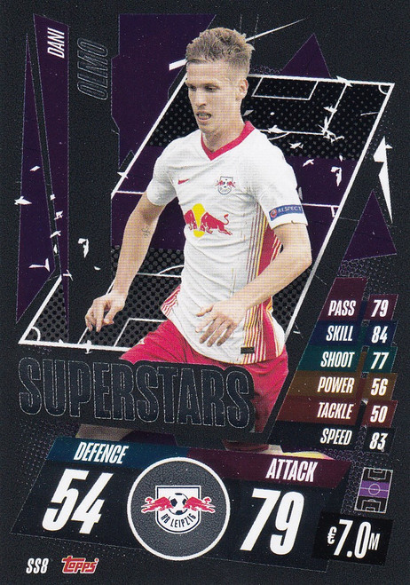 #SS8 Dani Olmo (RB Leipzig) Match Attax Champions League 2020/21 SUPERSTAR