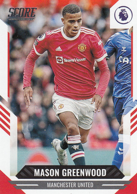 #68 Mason Greenwood (Manchester United) Panini Score Premier League 2021-22