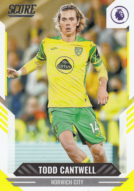 #118 Todd Cantwell (Norwich City) Panini Score Premier League 2021-22