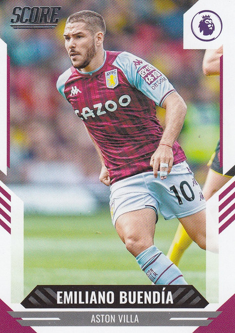 #125 Emiliano Buendia (Aston Villa) Panini Score Premier League 2021-22