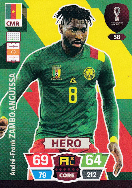 #58 Andre-Frank Zambo Anguissa (Cameroon) World Cup Qatar 2022