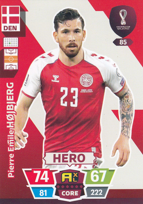 #85 Pierre Emile Hojbjerg (Denmark) World Cup Qatar 2022