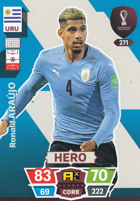 #271 Ronald Araujo (Uruguay) World Cup Qatar 2022