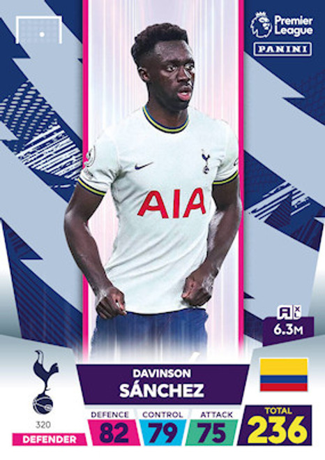 #320 Davinson Sanchez (Tottenham Hotspur) Adrenalyn XL Premier League 2023