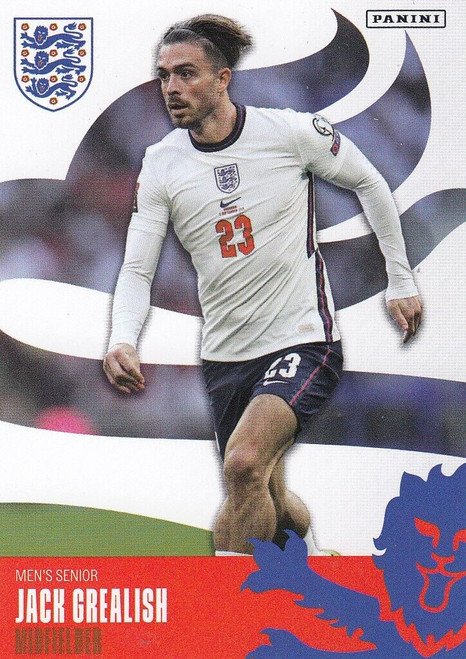 #11 Jack Grealish (Men's Senior) Panini The Best of England 2022