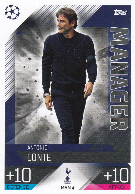 MAN004 - Antonio Conte (Tottenham) - MANAGER - Topps Match Attax Extra 2022/23