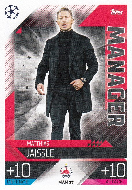 #MAN27 Matthias Jaissle (FC Salzburg) Match Attax EXTRA Champions League 2022/23