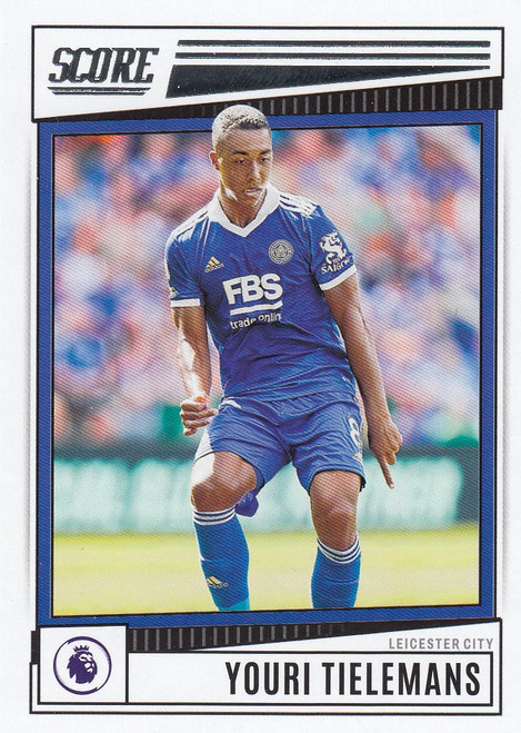 #110 Youri Tielemans (Leicester City) Panini Score Premier League 2022-23