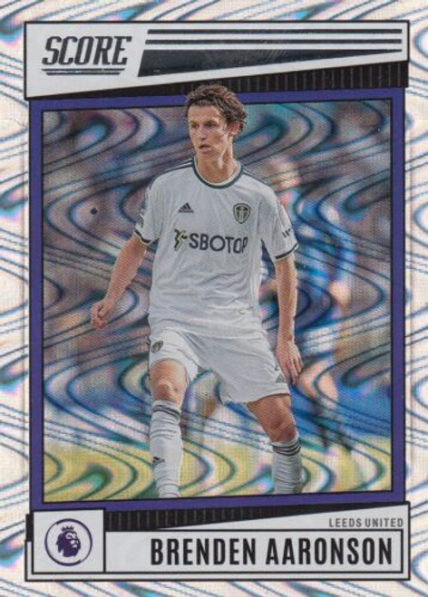 #91 Brenden Aaronson (Leeds United) Panini Score Premier League 2022-23 SWIRL PARALLEL