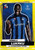 #083 Romelu Lukaku (Inter Milan) - YELLOW PARALLEL (COMMON) - Topps Superstars 2022/23
