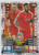 #409 Rickie Lambert & Daniel Sturridge (Liverpool) - Topps Match Attax 2014/2015 (Premier League) DUO