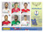 Uncut Sheet 3 - Panini World Cup 2018 - Sticker