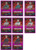 COMPLETE SET - Purple Parallel /40 - Topps Turbo Attax 2023 India Edition (Formula 1/F1)