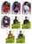 COMPLETE SET - Mega Tin Exclusive Cards (including Michael Schumacher) - Topps Turbo Attax 2024 India Edition (Formula 1/F1)