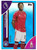 #247 Anthony Elanga (Nottingham Forest) - BLUE RAINBOW FOIL PARALLEL 075/150 - Topps Premier League 2026
