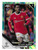 #140 Anthony Elanga (Manchester United) - AQUA LAVA PARALLEL - Topps Chrome UEFA Champions League 2021/22
