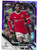#140 Anthony Elanga (Manchester United) - PURPLE MINI-DIAMOND PARALLEL 182/250 - Topps Chrome UEFA Champions League 2021/22