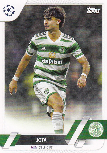 #17 Jota (Celtic FC) Topps UCC Flagship 2022/23