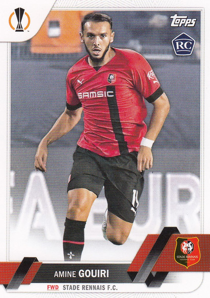 #24 Amine Gouiri (Stade Rennais F.C.) Topps UCC Flagship 2022/23