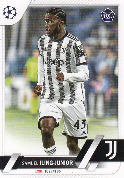 #103 Samuel Iling-Junior (Juventus) Topps UCC Flagship 2022/23