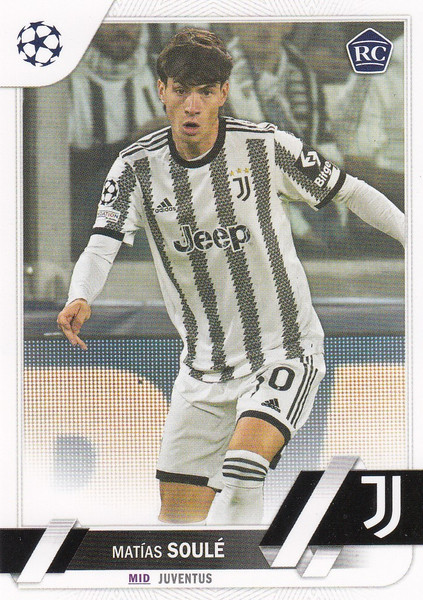 #147 Matías Soulé (Juventus) Topps UCC Flagship 2022/23