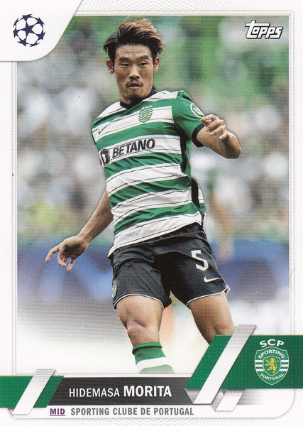 #152 Hidemasa Morita (Sporting Clube de Portugal) Topps UCC Flagship 2022/23