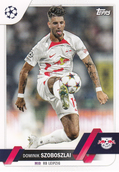 #171 Dominik Szoboszlai (RB Leipzig) Topps UCC Flagship 2022/23