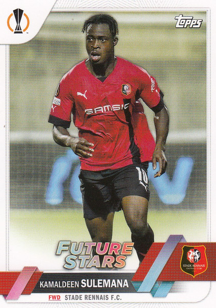 #173 Kamaldeen Sulemana (Stade Rennais F.C.) Topps UCC Flagship 2022/23