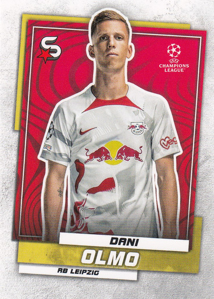 #118 Dani Olmo (RB Leipzig) Topps UEFA Football Superstars 2022/23