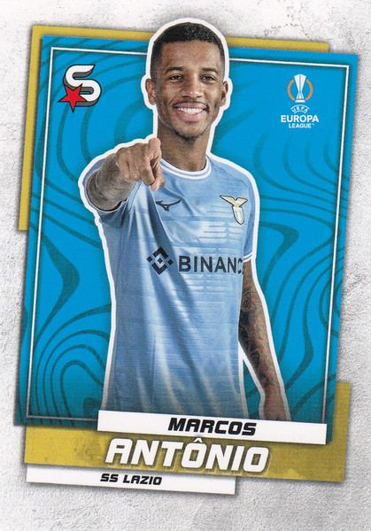 #181 Marcos Antonio (SS Lazio) Topps UEFA Football Superstars 2022/23