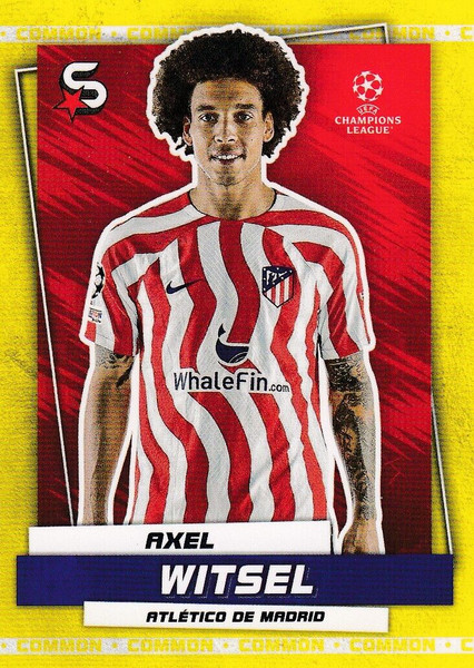 #59 Axel Witsel (Atlético de Madrid) Topps UEFA Football Superstars 2022/23 COMMON CARD