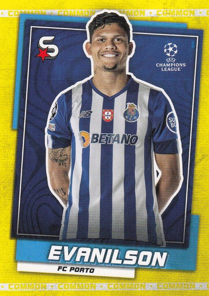 #145 Evanilson (FC Porto) Topps UEFA Football Superstars 2022/23 COMMON CARD