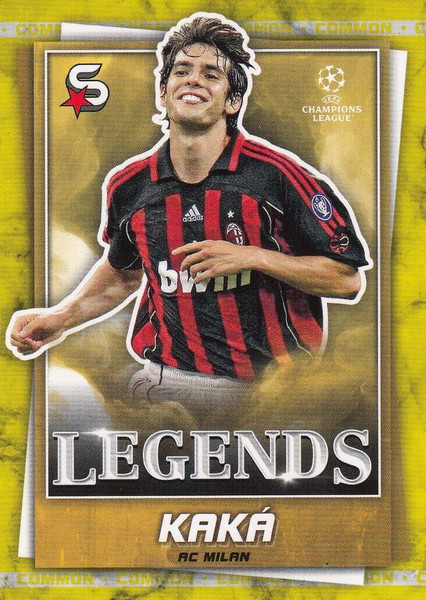 #198 Kaka (AC Milan) Topps UEFA Football Superstars 2022/23 COMMON CARD