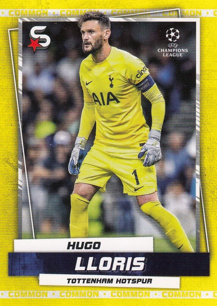 #29 Hugo Lloris (Tottenham Hotspur) Topps UEFA Football Superstars 2022/23 IMAGE VARIATION