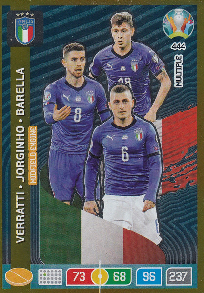 #444 Italy Adrenalyn XL Euro 2020 MULTIPLE - MIDFIELD ENGINE