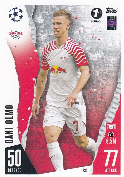 #233 Dani Olmo (RB Leipzig) Match Attax Champions League 2023/24 1st EDITION