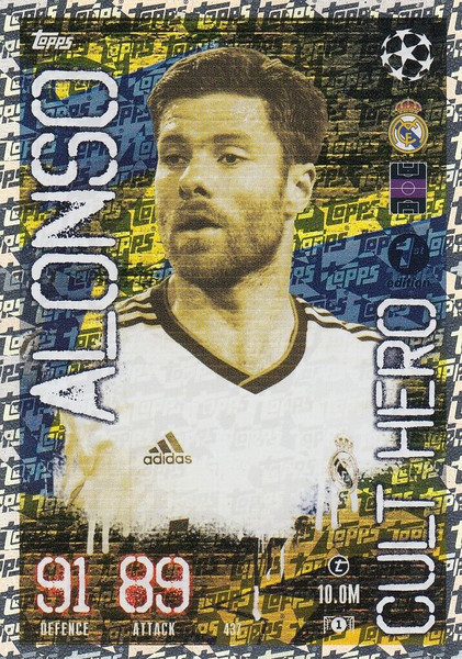 #437 Xabi Alonso (Real Madrid CF) Match Attax Champions League 2023/24 CULT HERO 1st EDITION