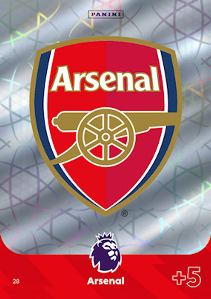 #28 Club Crest (Arsenal) Adrenalyn XL Premier League 2024